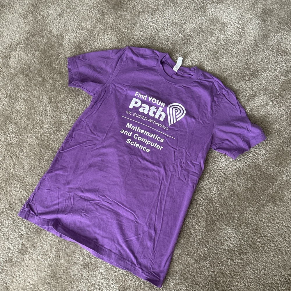 Purple Graphic T-Shirt